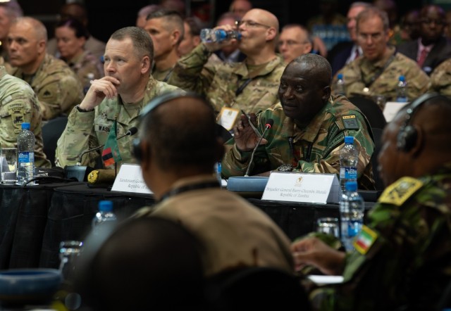 African Land Forces Summit hosts plenary session on Human Trafficking and Migration Impacts on Security