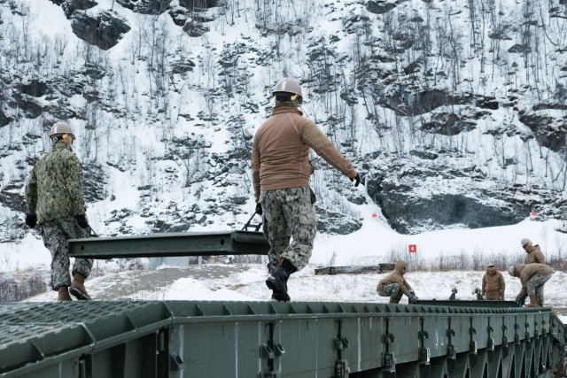 NMCB 11 in Norway for DEFENDER EUROPE 2024