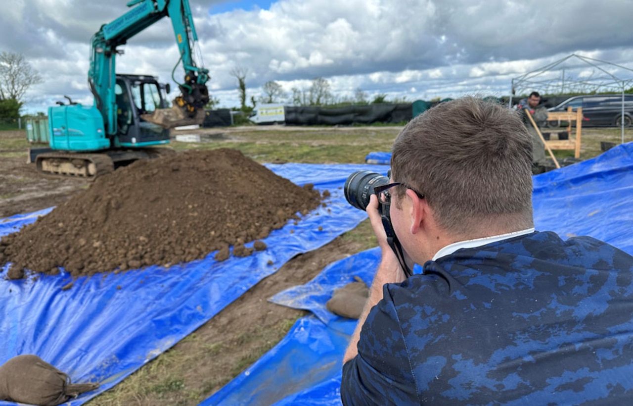 Forensic Photographer Is Vital for Documenting Search for Missing WWII Airmen