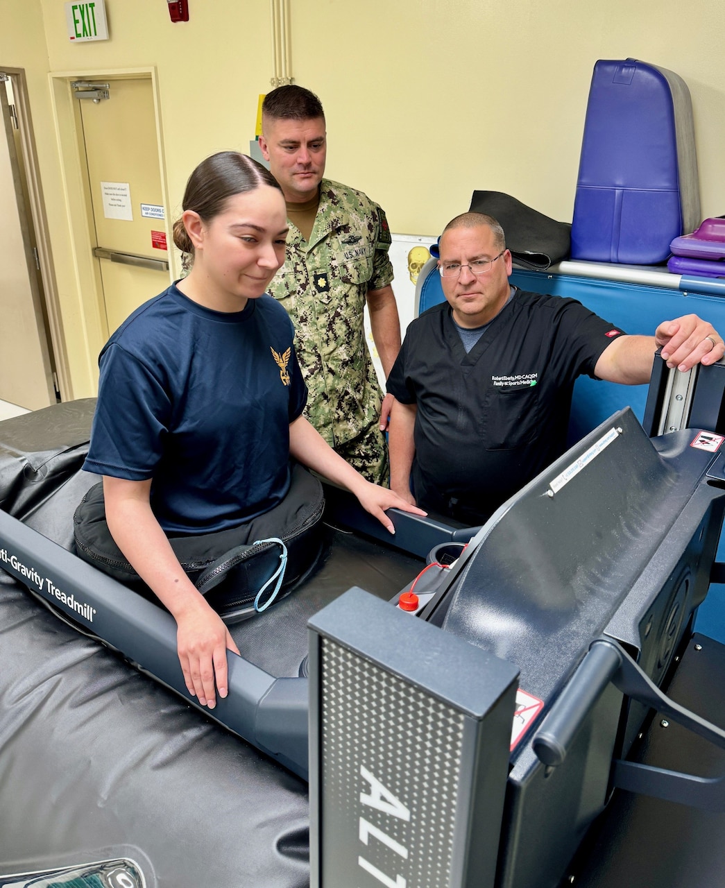 U.S. Naval Hospital Okinawa is Using State-of the-Art Space Age Equipment to Get our Sailors and Marines Back in the Fight Faster than Ever Before!