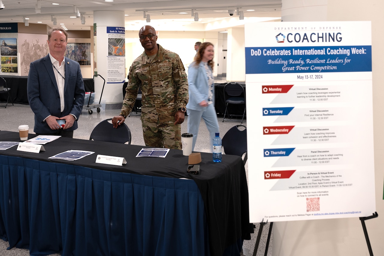 DOD Coaching Week Promotes Holistic Approach to Professional Development