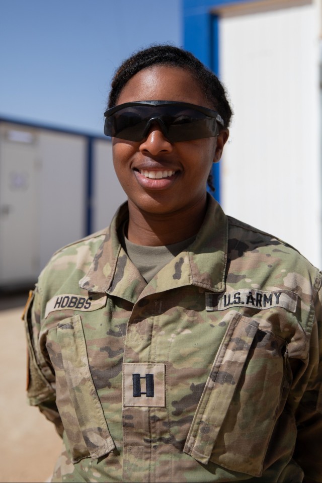 Unit's first female African-American commander overseas joins African Lion 2024