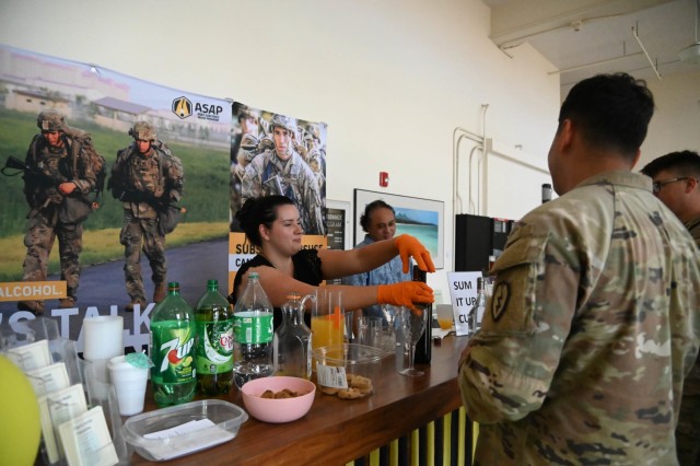 In honor of April being Alcohol Awareness Month, the Army Substance Abuse Program (ASAP) and Army Community Service partners hosted a Low-Risk Drinking event at Schofield Barracks. This event, held on April 25 from 10 pm to 3 pm, aimed to educate Service Members about Substance Abuse and the potentially serious issues that can arise from excessive alcohol consumption, impacting their quality of life and health. The event featured engaging activities such as the Bike Cart Challenge, Beer Goggle Challenge, Check Point Demonstration, and Mocktail Hour, all designed to foster a sense of community and promote responsible alcohol consumption. 