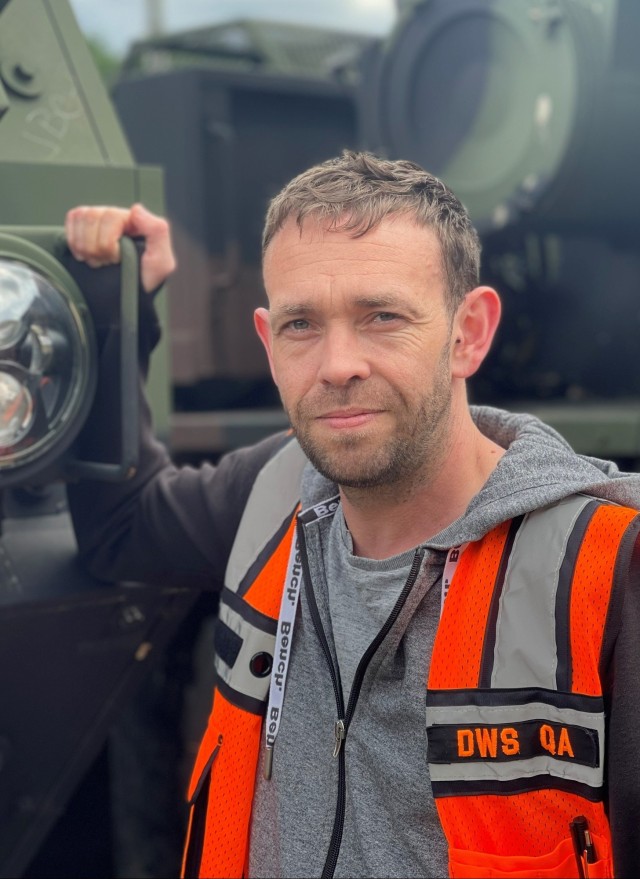 Former British air force, now APS-2 quality assurance supports DEFENDER 24