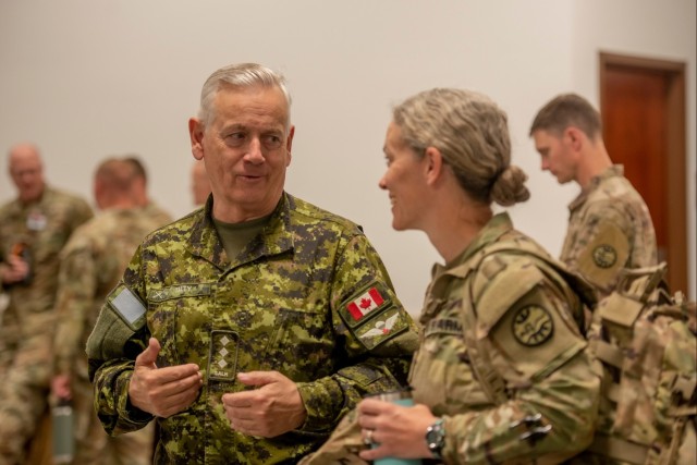 Idaho Army National Guard Soldiers train with Canadian and Polish soldiers