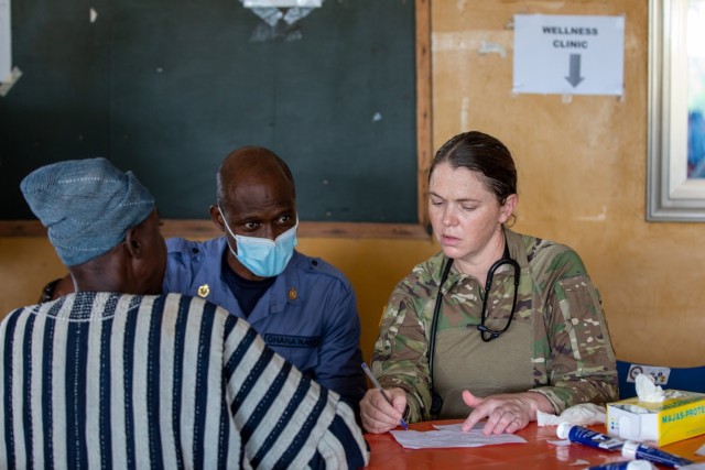 352nd Civil Affairs hosts medical civic action program event in Damongo, Ghana