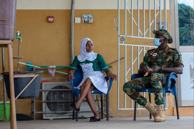 352nd Civil Affairs hosts medical civic action program event in Damongo, Ghana