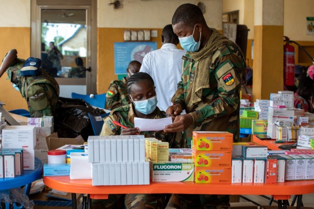 352nd Civil Affairs hosts medical civic action program event in Damongo, Ghana