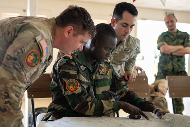 African Lion participants begin staff exercise in Senegal