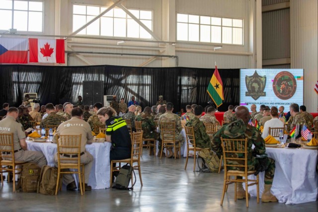 Distinguished visitor day ends African Lion 2024 in Ghana