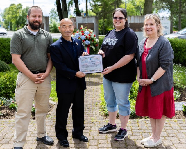 Stitched with love: Quilting Guild donates handmade quilts to support USAG Rheinland-Pfalz Suicide Prevention Program