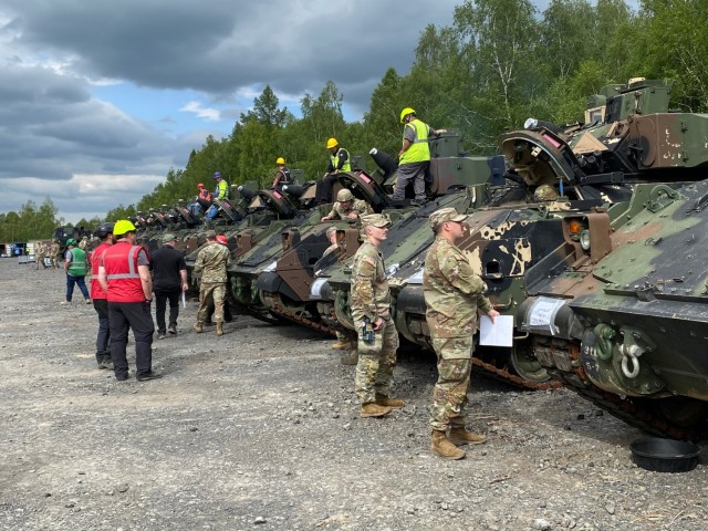 405th AFSB completes issue of APS-2 set to National Guard cavalry unit at DEFENDER 24