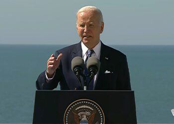 President Recalls U.S. Military Heroism During WWII at French Ceremony