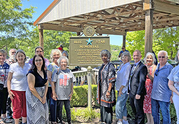Kansas City VA unveils Blue Star Memorial marker