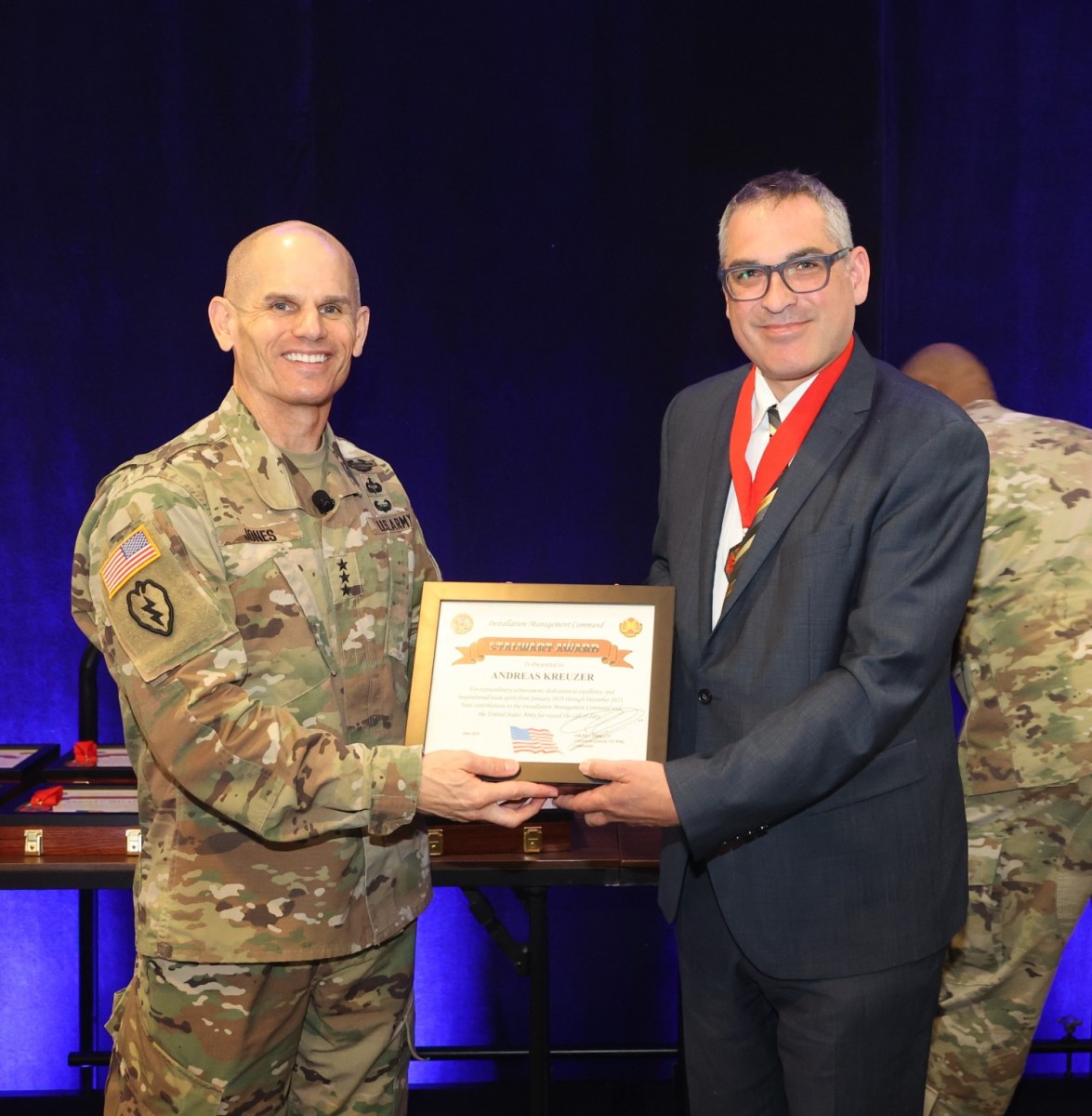 USAG Bavaria celebrates three Stalwart Award winners