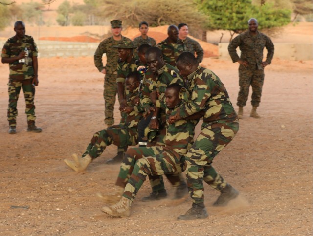 US Marine Forces Reserve leads combat lifesaver exchange in Senegal