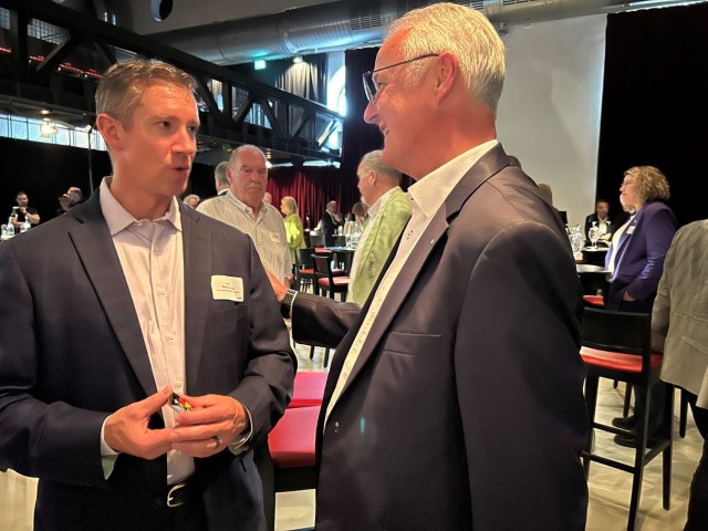 U.S. Army Garrison Rheinland-Pfalz Commander Honors Markus Vollmer’s Service