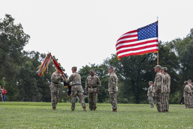 1st Infantry Division Change of Command Ceremony