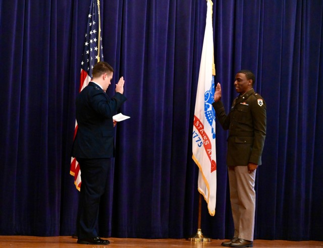 Presidio of Monterey employee commissions in Army National Guard