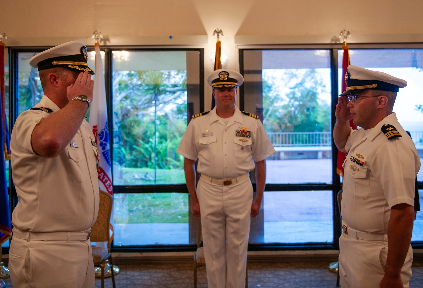 NIWC Pacific Conducts Change of Charge in Guam