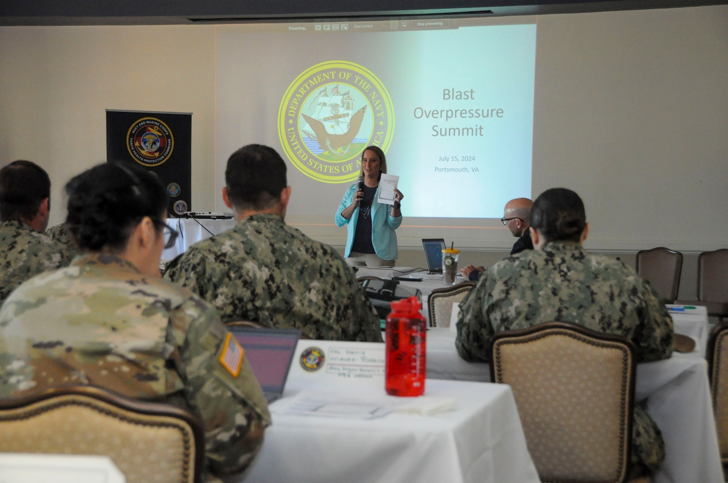 Protecting Warfighters: Navy Hosts Summit On Blast Overpressure Safety