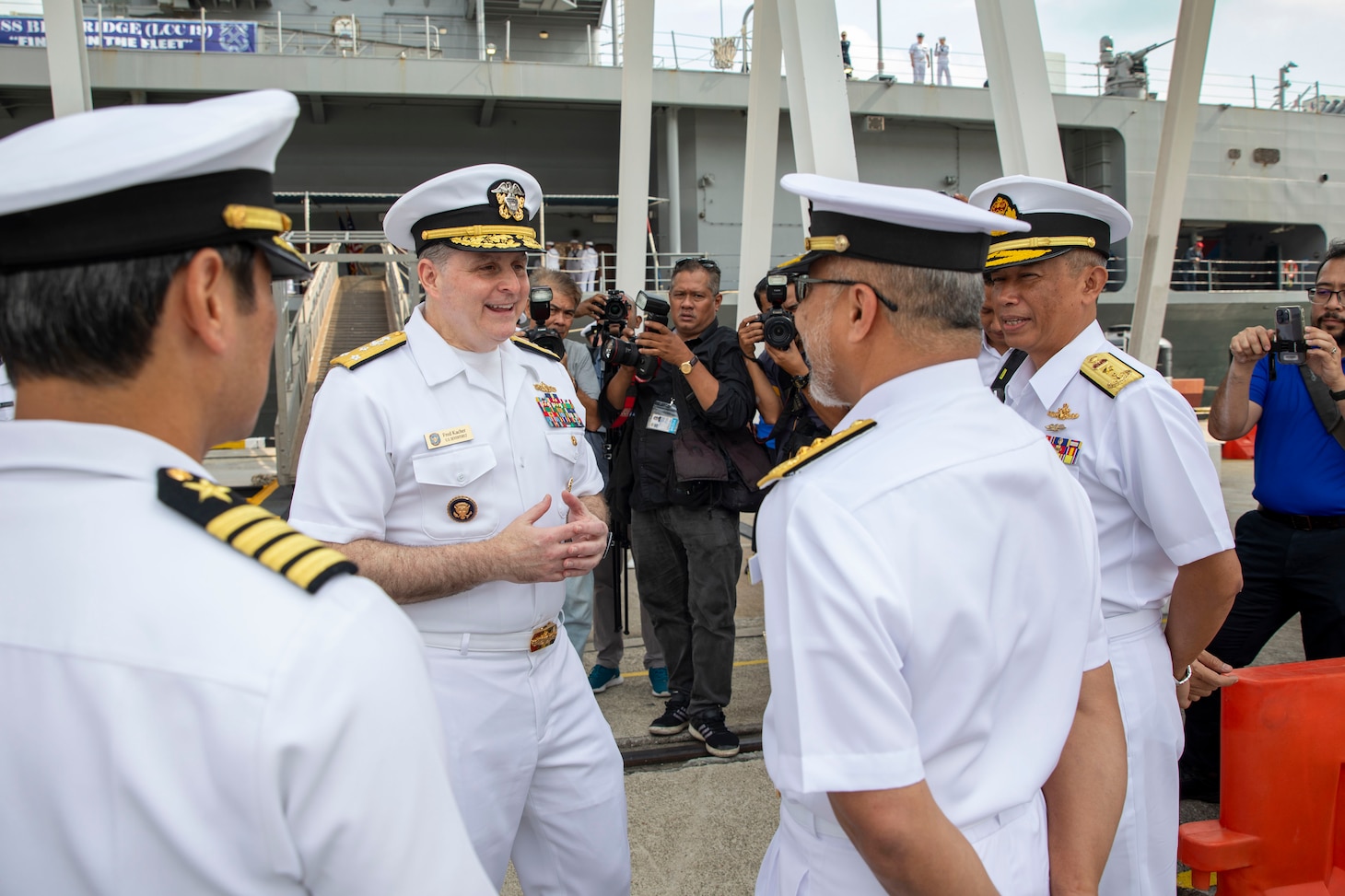 USS Blue Ridge arrives in Port Klang, Malaysia