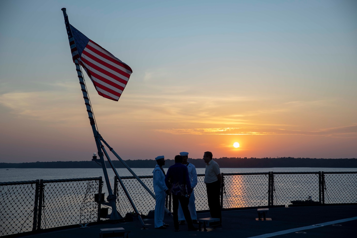 USS Blue Ridge and Commander, 7th Fleet depart Malaysia