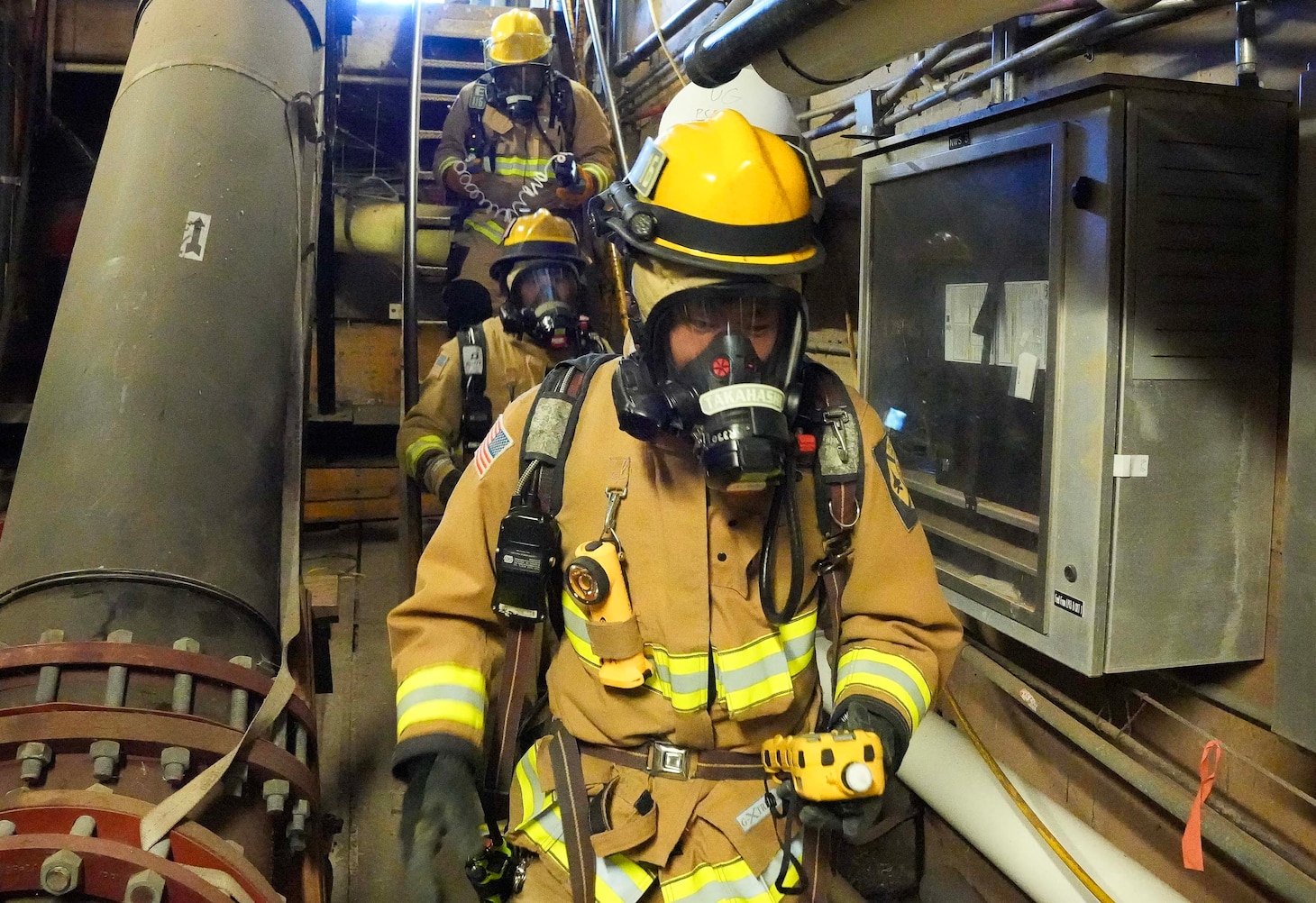 NCTF-RH Conducts Spill Drill Ahead of Tank Pressure Washing Operations