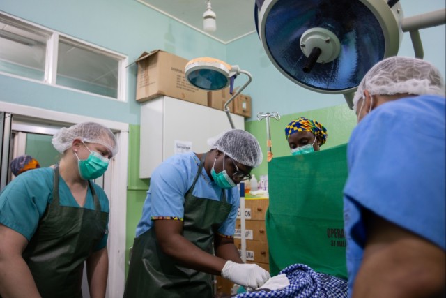 2nd Security Force Assistance Brigade strengthens ties in Ghana during medical readiness exercise