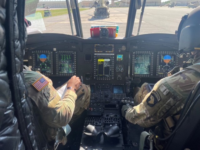 Army conducts User Demonstration on modernized Chinook helicopter at Operation Lethal Eagle