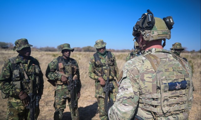 U.S. Special Operations Forces Africa conduct joint exchange with Botswana partners