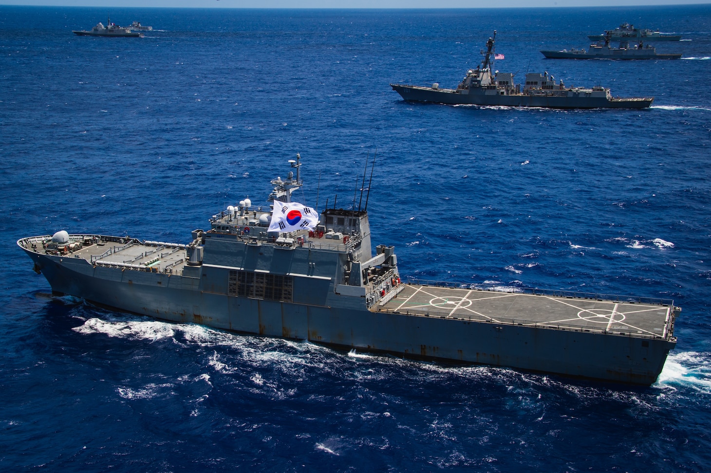 US, ROK test unmanned vehicles in live fire exercise during RIMPAC 2024