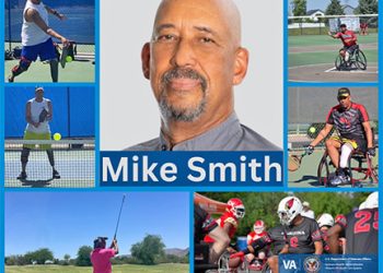 Navy Veteran participates in Veterans Golden Age Games