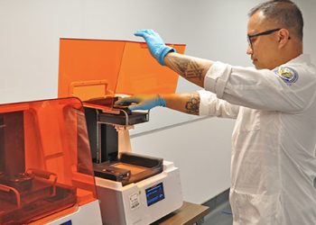 Navy Veteran creates smiles with dental technology