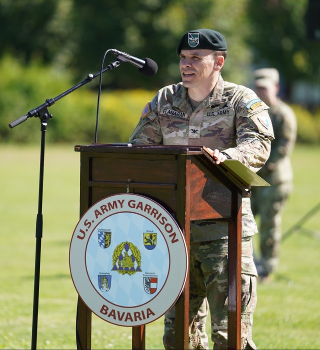 U.S. Army Garrison Bavaria Change of Command