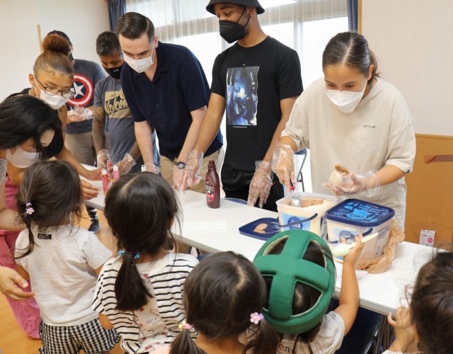 38th ADA volunteers bond with residents at Japanese children’s home with ice cream social
