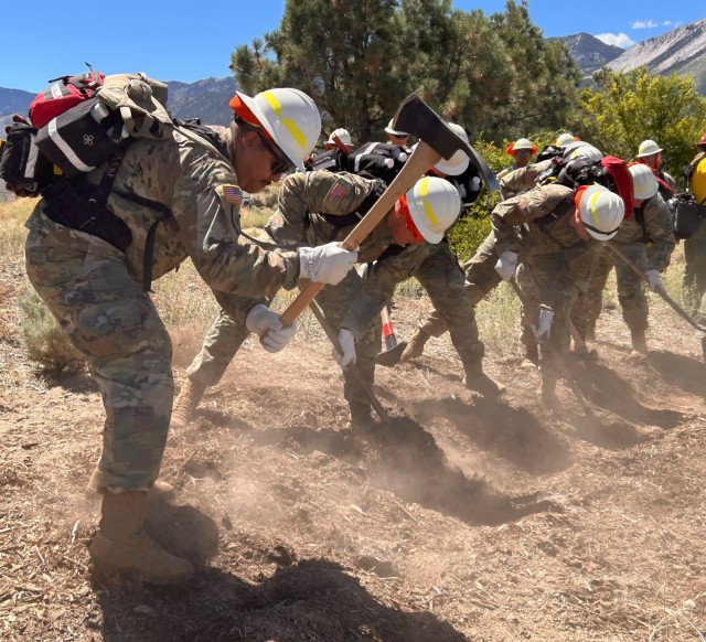 Nevada Guard Soldiers Certified for Wildland Firefighting
