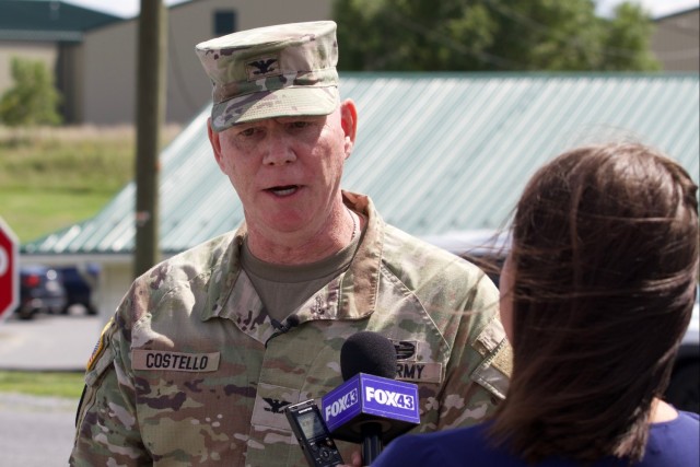 56th SBCT deployment ceremony