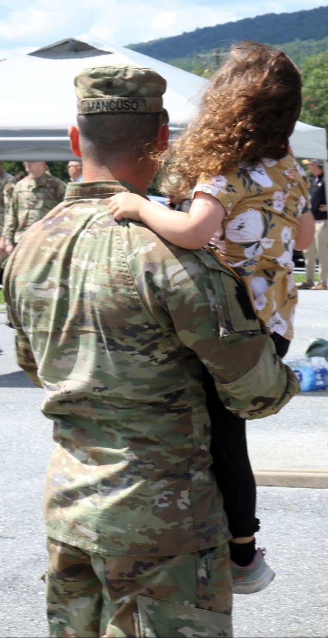 Celebration of family and service at farewell ceremony