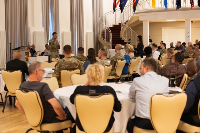 USAG Rheinland-Pfaltz hosts town hall and information forum, addresses Baumholder Military Community