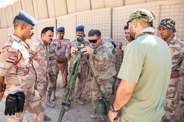 NJ Army Guard’s 3-112th FAR leads Iraqi Field Artillery Course