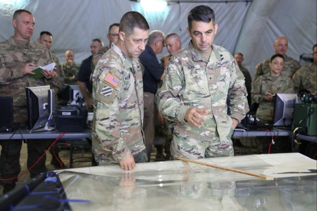 National Guard division uses partnerships to build interoperability