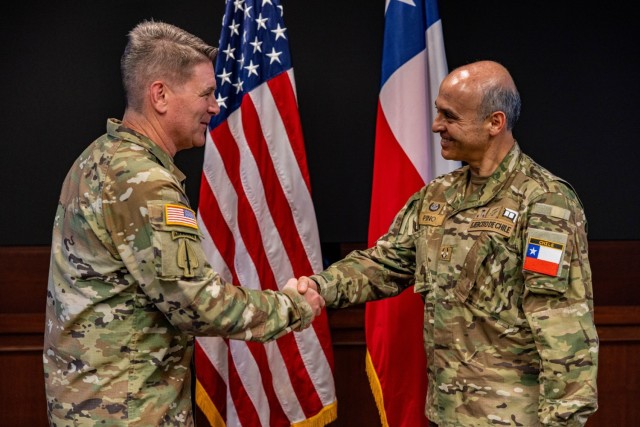 U.S., Chilean army staff talks reinforce partnership with signing of agreed-to-action