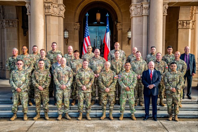 U.S., Chilean army staff talks reinforce partnership with signing of agreed-to-action
