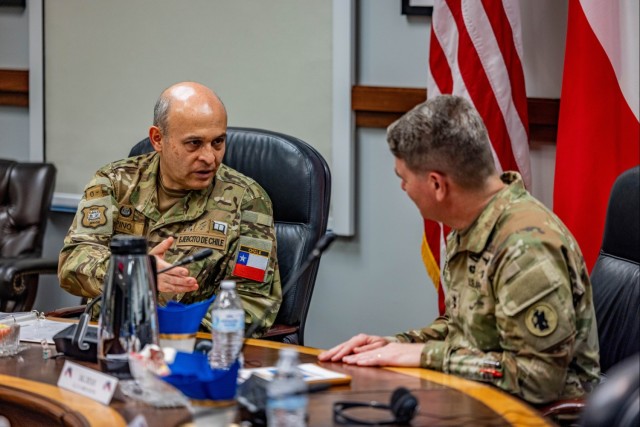U.S., Chilean army staff talks reinforce partnership with signing of agreed-to-action