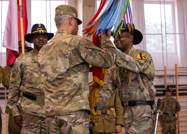 Maj. Gen. Thomas M. Feltey Assumes Command of the 1st Cavalry Division