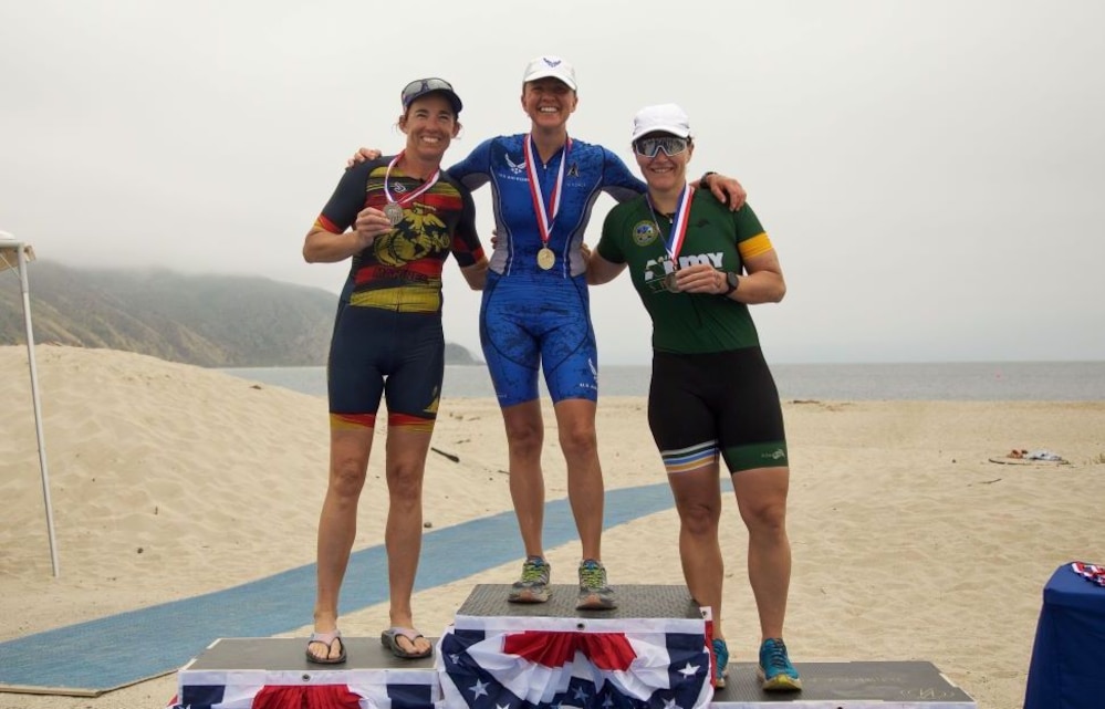 Former basketball player, Marine, finds new passion in triathlon