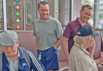 Twin recreation therapists promote wellness and recovery