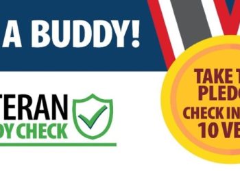 Support, connect with your fellow Veterans for Buddy Check Week