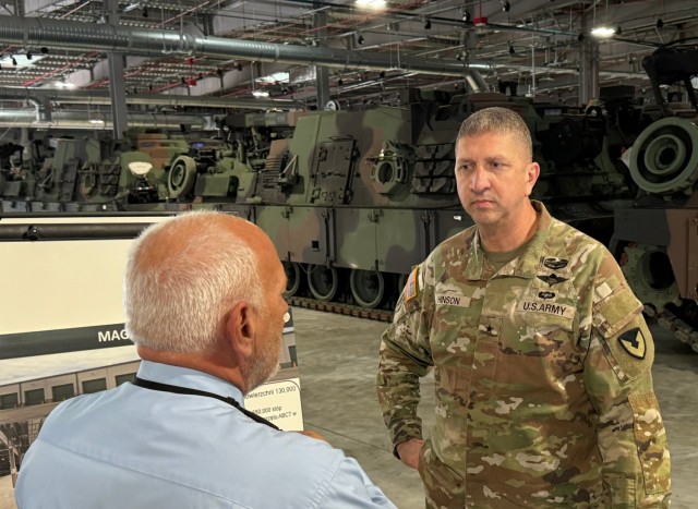 Poland is first stop for ASC commanding general on his first site visit to Europe
